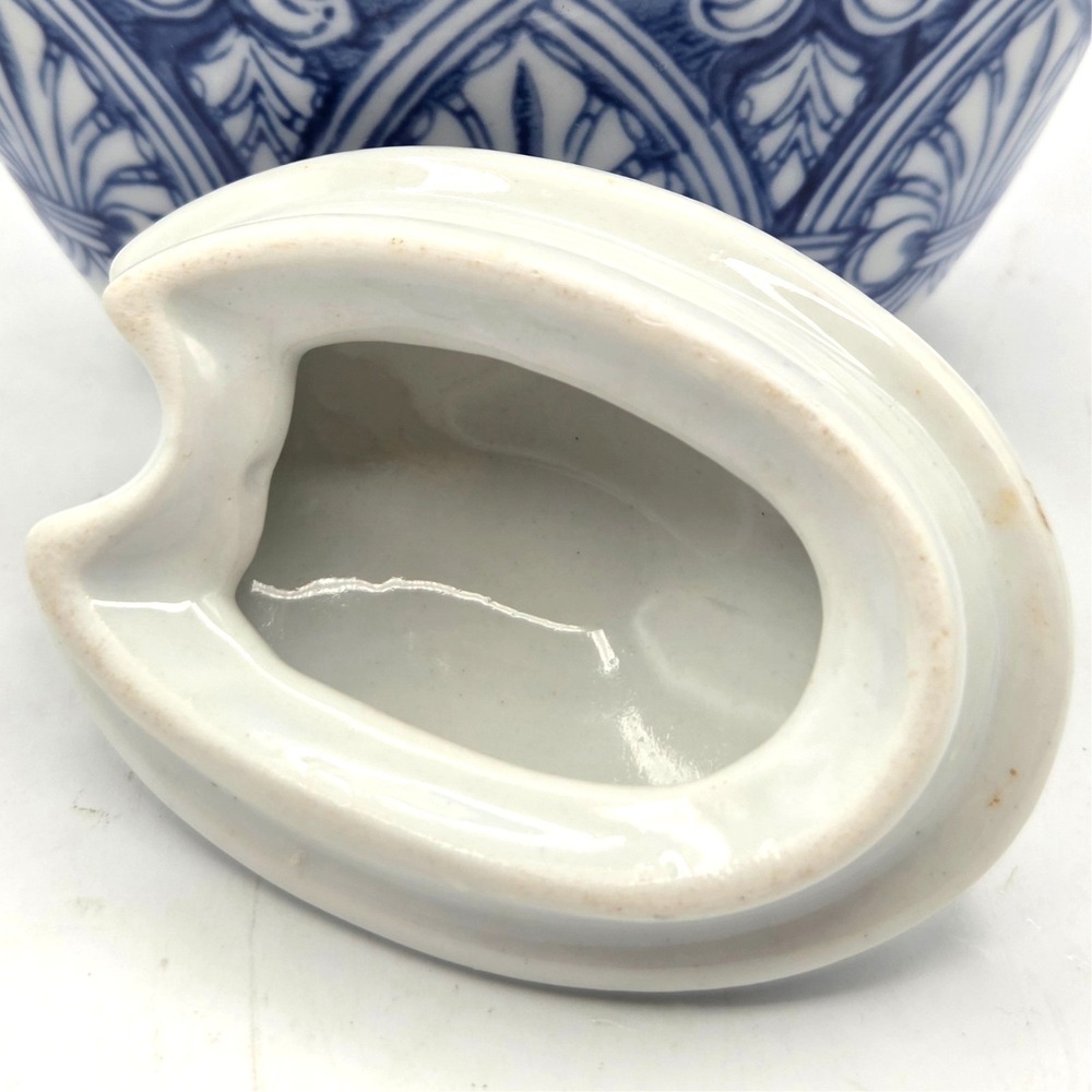 Bombay Arabesque Tile Pattern With Platinum Trim Creamer & Sugar Bowl Set - Picture 7 of 9
